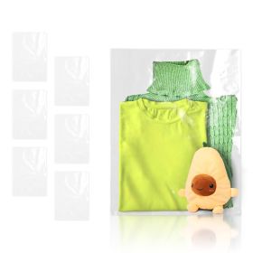 Flat Poly Bags (10x13in) - 2 Mil Thickness, Open Top LDPE Clear Plastic Pouches