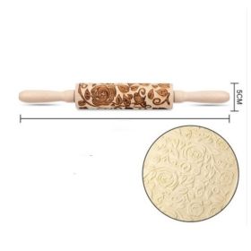 Rolling Pin Christmas Embossing (Option: 5style 35cm)