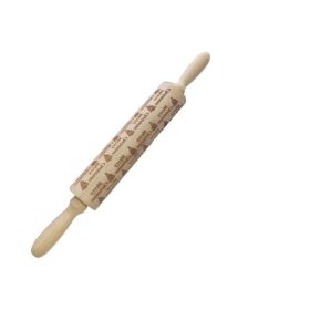 Rolling Pin Christmas Embossing (Option: 15style 43cm)